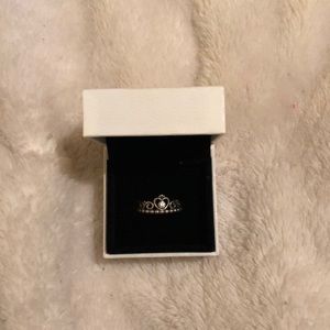 Pandora Princess Ring Size 6